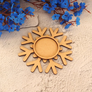 Snowflake Christmas Tea Light B